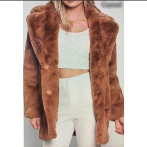 MAGASCHONI Faux Fur Super Luxe Coat